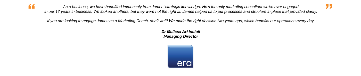 Melissa-James Rendell Testimonial